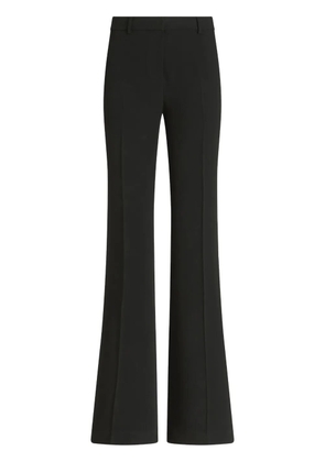 ETRO mid-rise flared trousers - Black