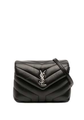 Saint Laurent Pre-Owned 2022 Toy Leather Monogram LouLou crossbody bag - Black