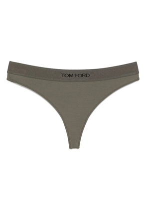 TOM FORD Signature thong - Green