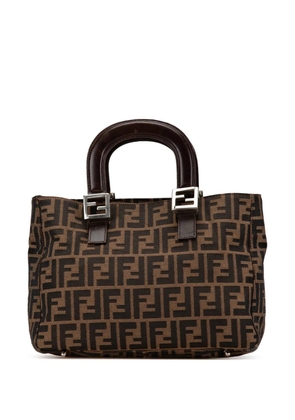 Fendi Pre-Owned 2000-2024 Small Zucca Canvas Twins tote bag - Brown