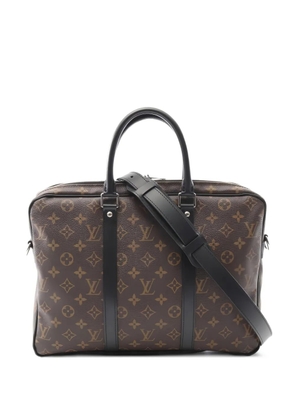 Louis Vuitton Pre-Owned Porte Documents Voyage PM briefcase - Brown