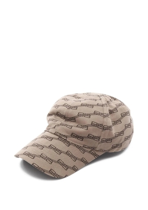 Balenciaga Pre-Owned 2020s BB monogram cap - Brown