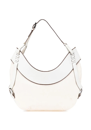 Gucci Pre-Owned 2000-2015 GG Canvas hobo bag - White