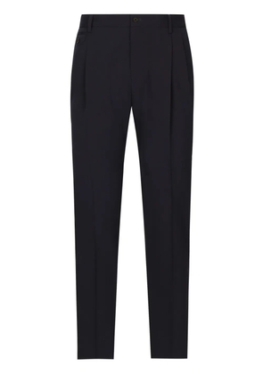 Dolce & Gabbana mid-rise tailored trousers - Blue