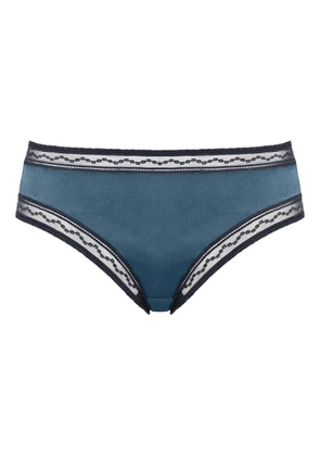 ERES Inspirée lace-trimmed briefs - Blue