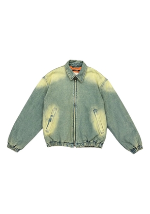 Song For The Mute padded shirt jacket - Blue