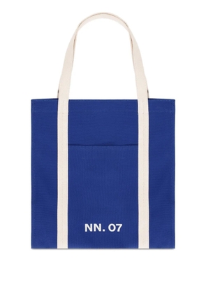NN07 cotton tote bag - Blue