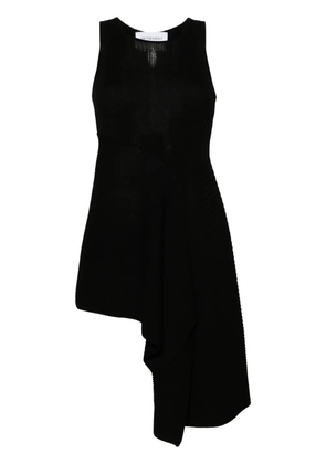 Viktor & Rolf Volant asymmetric peplum top - Black