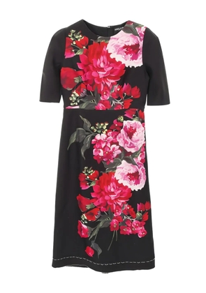Dolce & Gabbana Pre-Owned 2000s floral pattern dress - Black