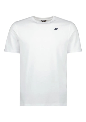 K-Way Odom ASCII Code print T-shirt - White