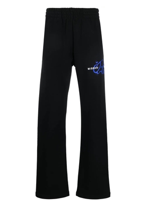 MISBHV x UFO361 logo-print track pants - Black