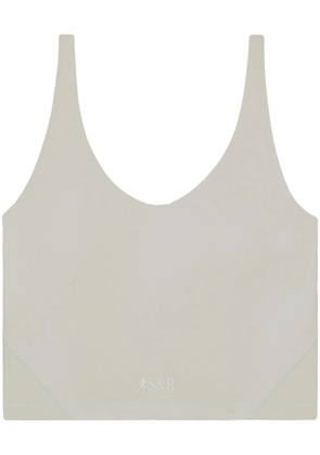 Sporty & Rich Action sports cropped top - Neutrals