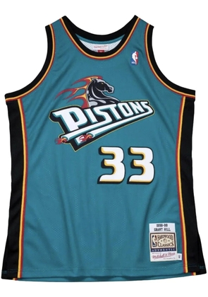 Mitchell & Ness 'NBA Detroit Pistons 98 Grant Hill' Authentic Road jersey vest top - Blue