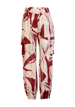 Silvia Tcherassi abstract jess trousers - Neutrals