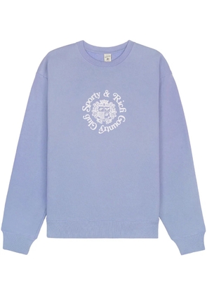Sporty & Rich Monte Carlo sweatshirt - Blue