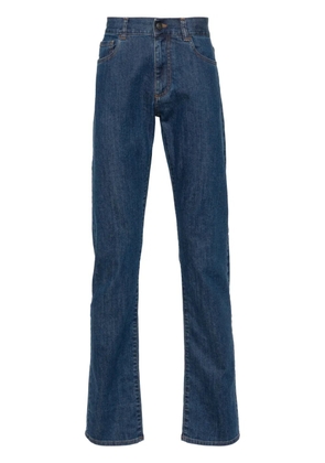 Canali slim-cut jeans - Blue