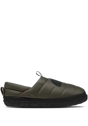 The North Face Nuptse Quilted Mules - Green