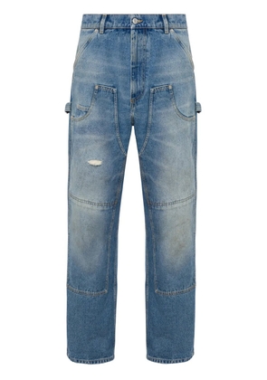 Moschino panelled jeans - Blue