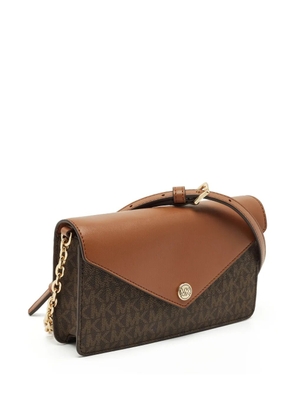 Michael Kors Vintage monogram mini bag - Brown