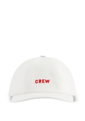 MSGM logo-embroidered baseball cap - White