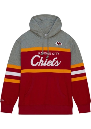 Mitchell & Ness NFL Head Coach Chiefs 'Grey/Red' hoodie