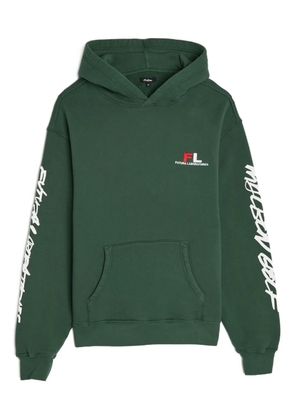 Malbon Golf x Futura Tag graphic print hoodie - Green