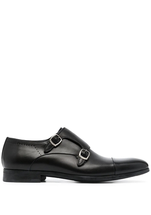 Magnanni Negro buckled monk shoes - Black