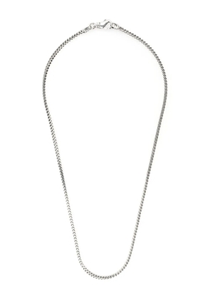 Emanuele Bicocchi square box chain necklace - Silver