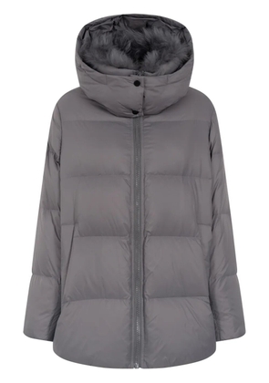 Yves Salomon shearling padded coat - Grey