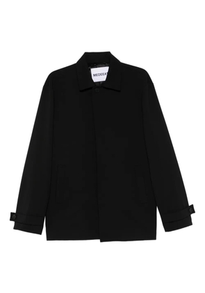 MEDEEA straight button short coat - Black