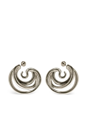 Panconesi polished-finish earrings - Silver