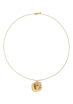Monica Vinader GP Zodiac Gemini necklace - Gold