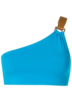 Lenny Niemeyer one-shoulder bikini top - Blue