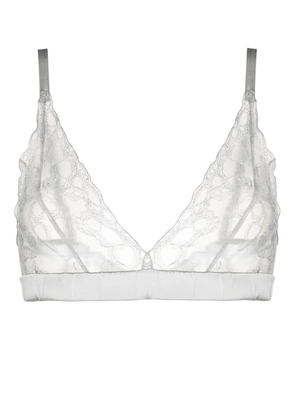 Fleur Of England Sigrid non-wired bralette - Grey