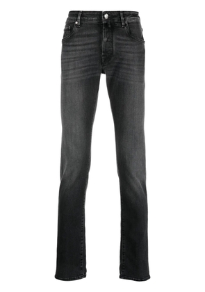 Jacob Cohën mid-rise slim-cut jeans - Grey