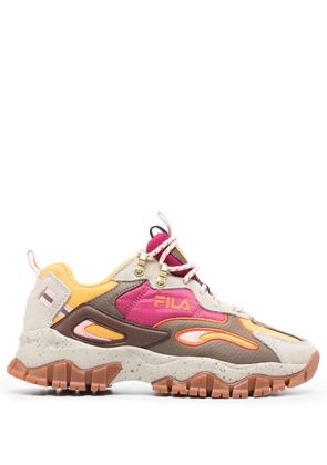 Fila Race Tracer lace-up sneakers - Yellow