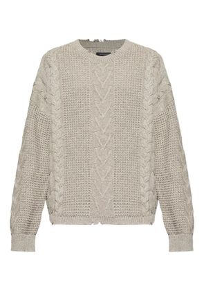 AllSaints Tenter crew-neck sweater - Brown