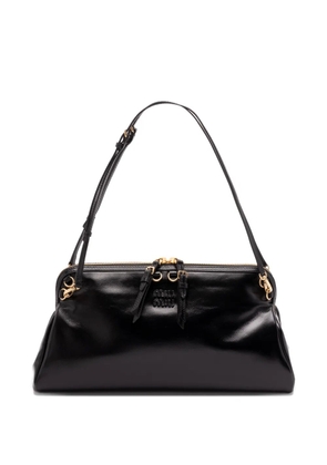 Miu Miu leather shoulder bag - Black