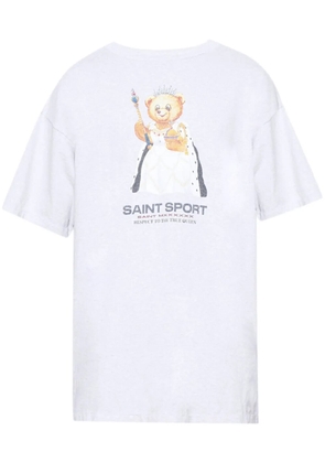 SAINT MXXXXXX True Queen cotton T-shirt - Grey