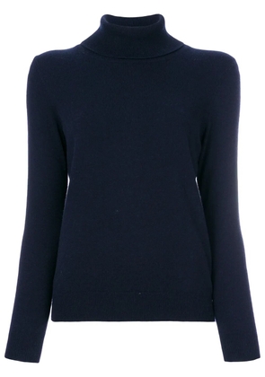 N.Peal cashmere roll neck sweater - Blue