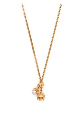 Emanuele Bicocchi skull pendant necklace - Gold