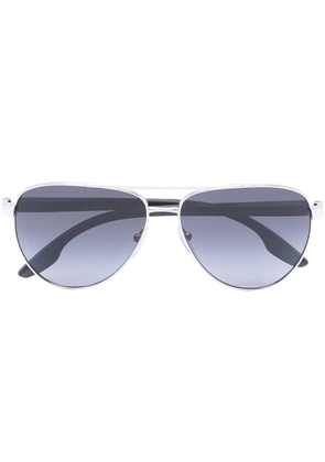 Prada Eyewear navigator tinted-lenses sunglasses - Silver