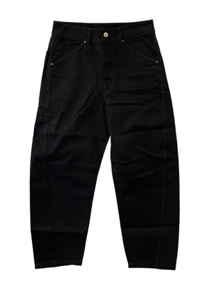 LEMAIRE Twisted Workwear tapered trousers - Black