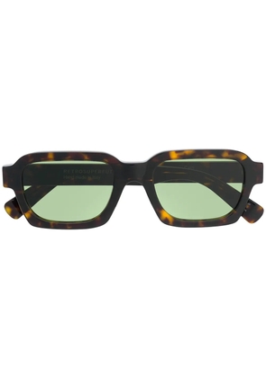 Retrosuperfuture rectangular frame sunglasses - Brown