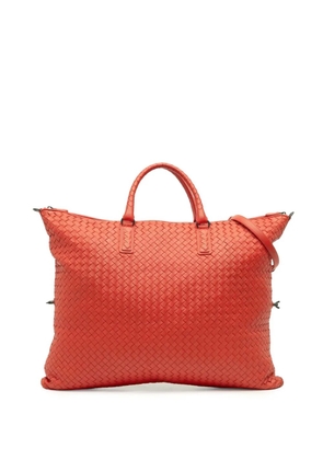 Bottega Veneta Pre-Owned 2012-2025 Maxi Nappa Intrecciato Convertible Tote travel bag - Red