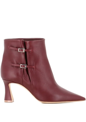 Malone Souliers 70mm leather boots - Red