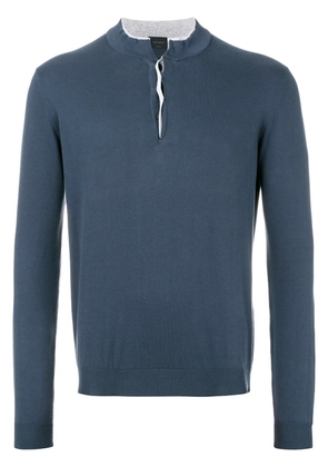 Dell'oglio henley jumper - Blue