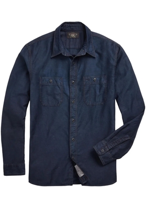 Ralph Lauren RRL Cameron cotton-linen shirt - Blue