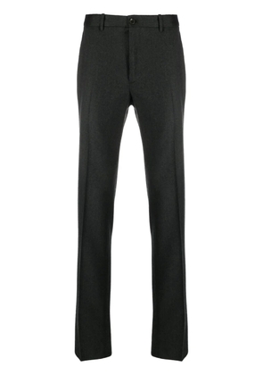 Incotex slim-cut virgin wool trousers - Grey