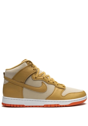Nike Dunk High 'Gold Canvas' sneakers
